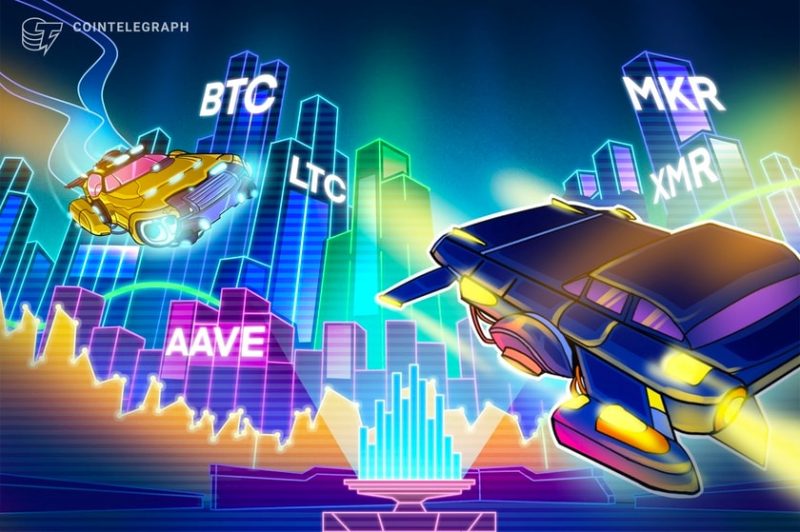 ltc,-xmr,-aave,-and-mkr-turn-bullish-as-bitcoin-stalls-under-$31k