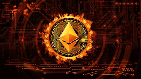 ethereum-turns-deflationary-with-over-106,000-eth-burned-in-a-single-month
