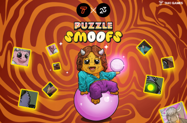 taki-games-teams-up-with-two3-labs-to-launch-nft-game-“puzzle-smoofs”