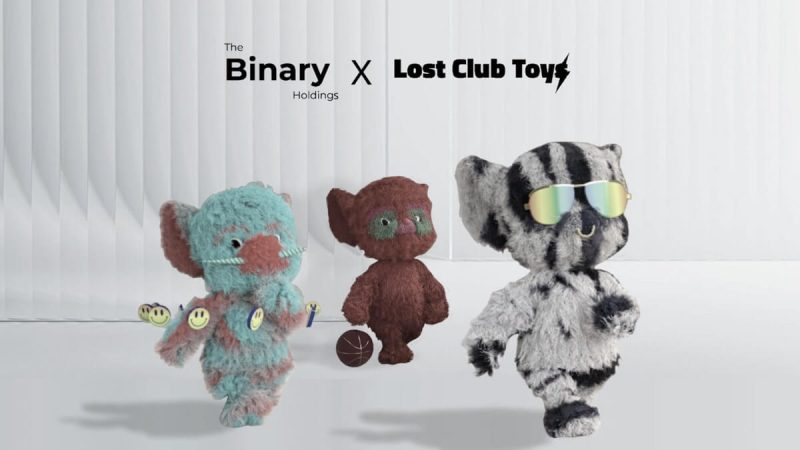 animoca-backed-binary-holdings-partners-with-web3-lifestyle-brand-lost-club-toys-to-redefine-user-engagement