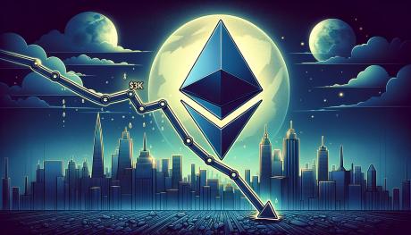 ethereum-settles-below-$3k:-bearish-sentiment-points-to-deeper-decline