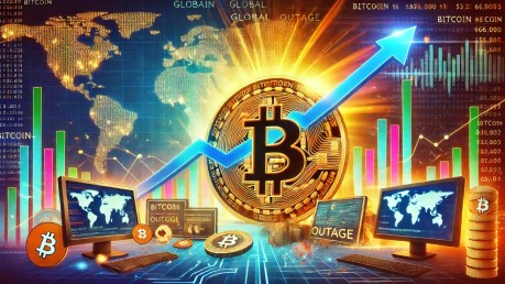 bitcoin-price-skyrockets-to-$66,000-amid-global-it-outage
