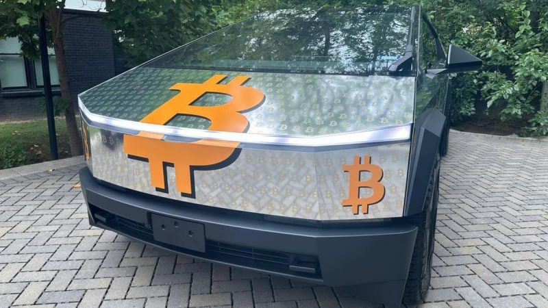 first-cybertruck-bought-with-crypto-debuts-at-bitcoin-2024