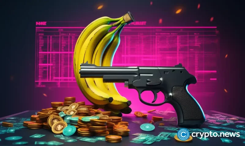 banana-gun-token-ignores-the-crypto-sell-off,-spikes-110%