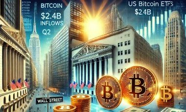 wall-street-titans-boost-crypto-stakes:-us-bitcoin-etfs-garner-$2.4b-in-q2-inflows