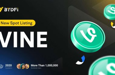vine-token-hits-$400-million-market-cap,-now-available-for-trading-on-bydfi