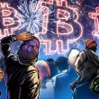 bitcoin-logo-shines-over-austin,-texas,-as-gemini-sets-new-world-record