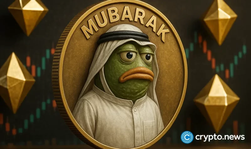 mubarak-hype-fades-as-memecoin-plunges-40%-in-a-day,-nearing-launch-price