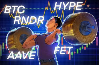 bitcoin-price-cools-going-into-fed-rate-hike-week,-hype,-aave,-rndr,-fet-still-look-bullish