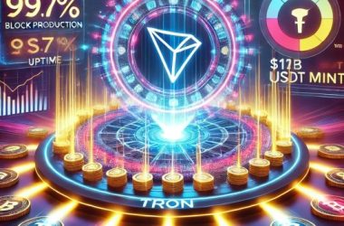 tron-block-production-hits-99.7%-as-$1b-usdt-mint-boosts-network-activity