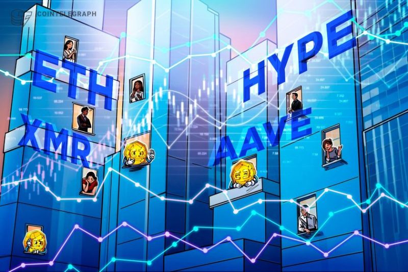 bitcoin-impulse-move-toward-new-highs-sets-a-fire-under-hype,-eth,-xmr-and-aave