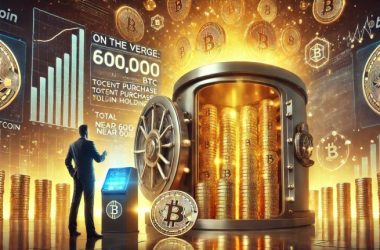 on-the-verge:-strategy’s-recent-purchase-positions-total-bitcoin-holdings-near-600,000