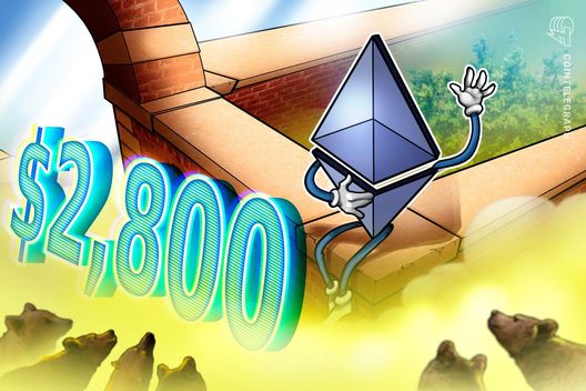 eth-price-tops-$2.8k-as-options-traders-open-bearish-positions:-are-bears-wrong?