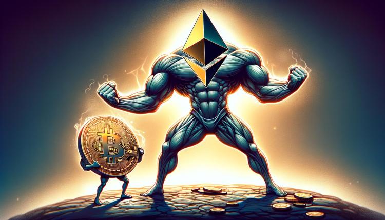 ethereum-flexes-muscle,-outperforms-bitcoin-amid-market-momentum