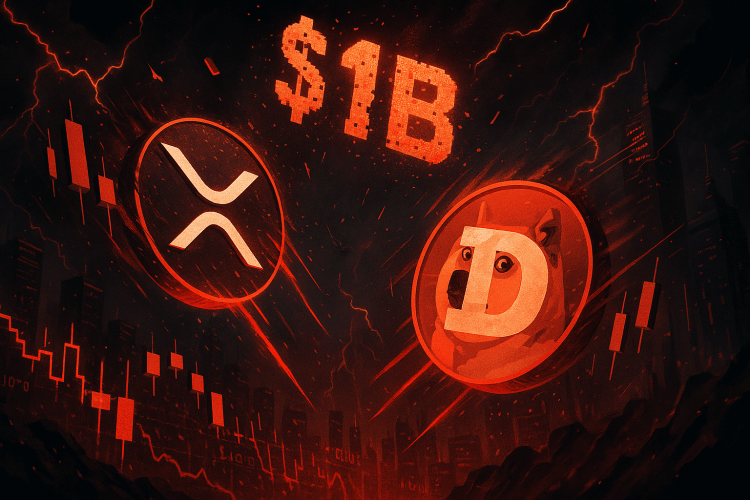 crypto-liquidations-near-$1-billion-as-xrp,-dogecoin-crash-10%