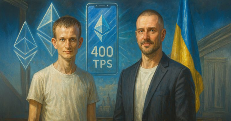 400-tps-and-“ethereum-on-your-phone”:-vitalik-buterin-&-tomasz-k.-stanczak-dropped-big-news-at-ethkyiv-2025
