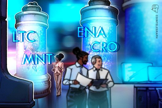 bitcoin-slumps,-but-ltc,-cro,-ena,-and-mnt-remain-strong-on-the-charts