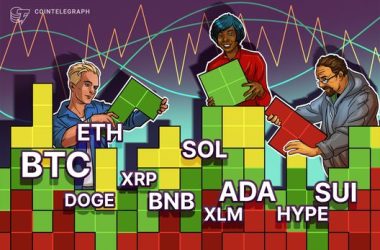 price-predictions-8/8:-btc,-eth,-xrp,-bnb,-sol,-doge,-ada,-hype,-xlm,-sui