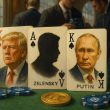 polymarket-traders-bet-on-trump-shunning-crypto-during-putin-meeting,-go-all-in-on-zelensky-mention