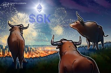 ether-bull-flag-targets-$6k-as-eth-supply-on-exchanges-falls-to-12%