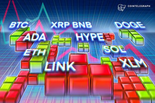 price-predictions-8/20:-btc,-eth,-xrp,-bnb,-sol,-doge,-ada,-link,-hype,-xlm