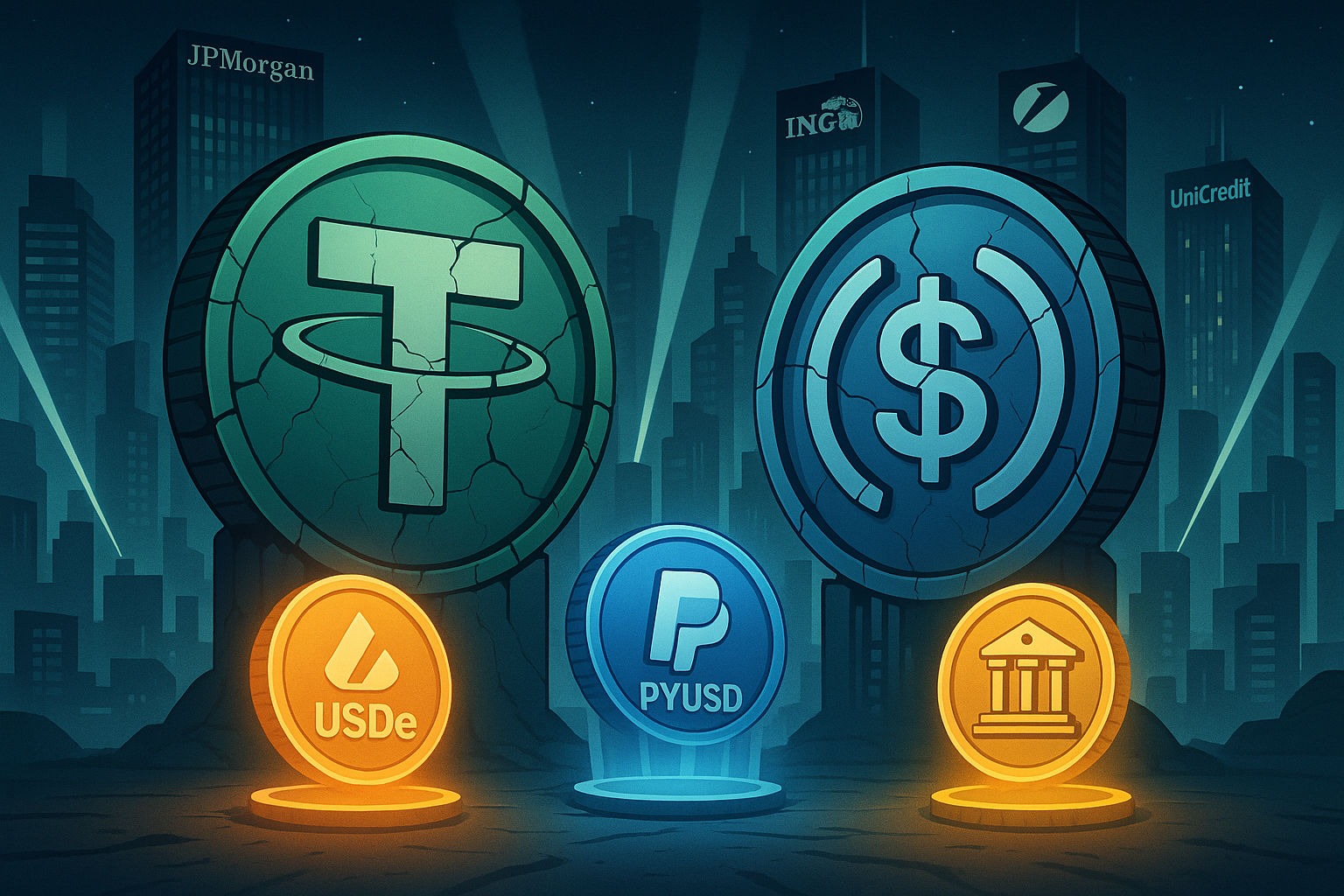 usdt,-usdc-duopoly-in-stablecoin-declines-as-competition-and-regulation-reshape-the-market