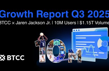 btcc-exchange-hits-10m-users-and-$1.15t-q3-trading-volume,-accelerating-global-expansion