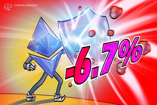 eth-down-6.7%-after-crypto-‘black-monday,’-showing-more-resilience-than-alts