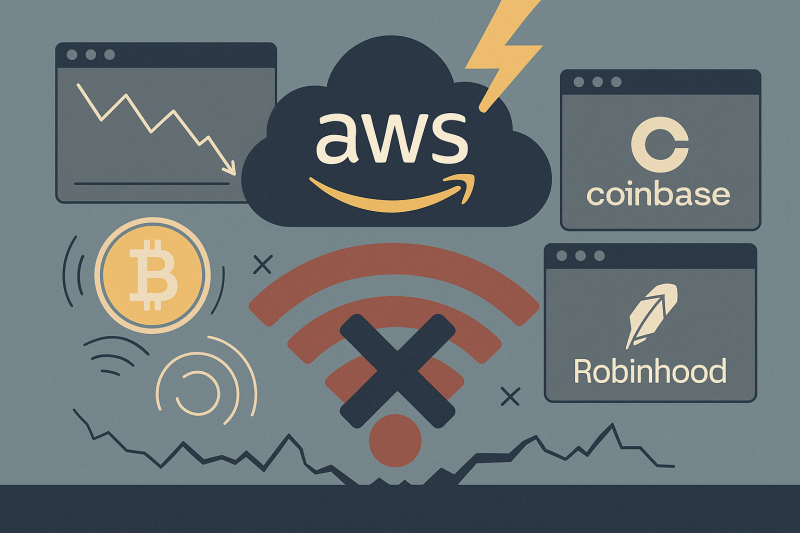 crypto-traders-locked-out-as-aws-outage-cripples-coinbase-and-robinhood