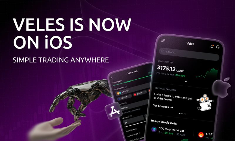 veles-finance-launches-ios-app-for-crypto-trading-bots